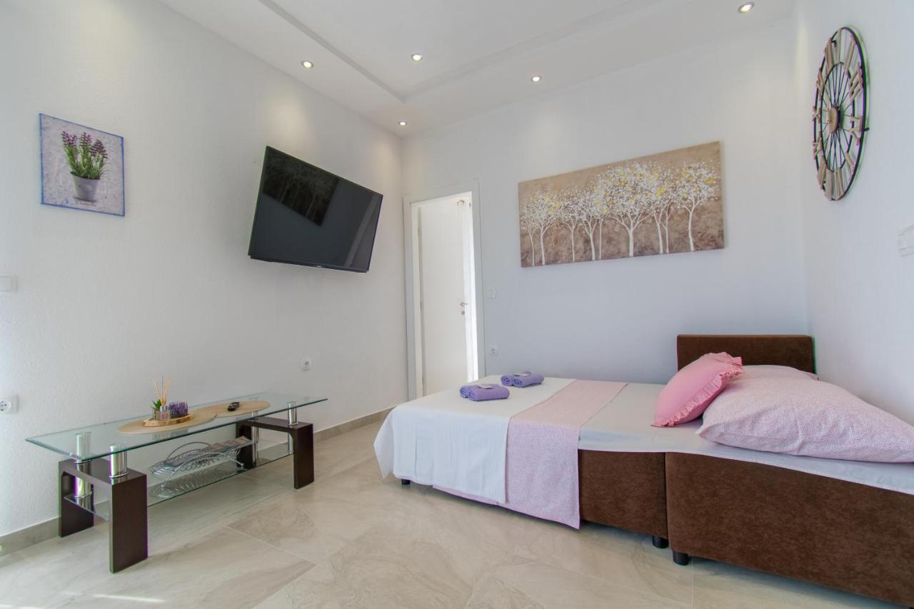 A2+2 - Lavanda Centar Makarska - Sea View Lägenhet Exteriör bild